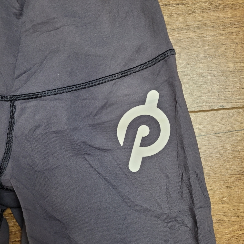 Lululemon × Peloton Wunder Under Women's fold over HR Scalloped Hem Crop 23" 4 - Picture 9 of 15